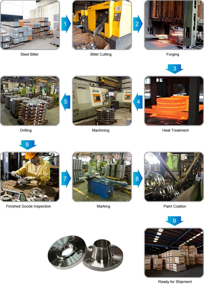 ANSI DIN JIS Rtj Slip on Thread Lab Joint China Class 150 Socket Weld Neck Blind Forged Flange