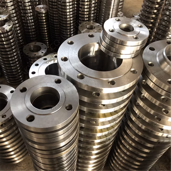 ASTM A105 ASME B16.5 Фланец из кованой нержавеющей и углеродистой стали в соответствии с требованиями заказчика.
